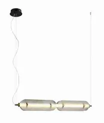 8372MDM-4S W BLACK+CLEAR (1) Люстра NW