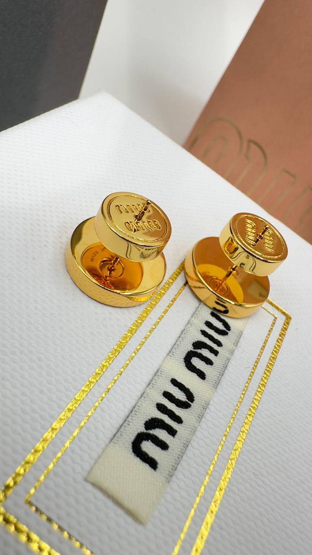 Серьги MIU MIU