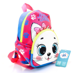 Рюкзак детский Пинки "Котик" 28*20*12см, 1 отд, 1 карман (Luris)