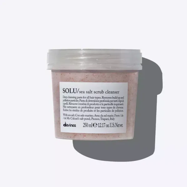 Davines SOLU Sea Salt Scrub Cleanser 250 ml - Скраб для кожи головы