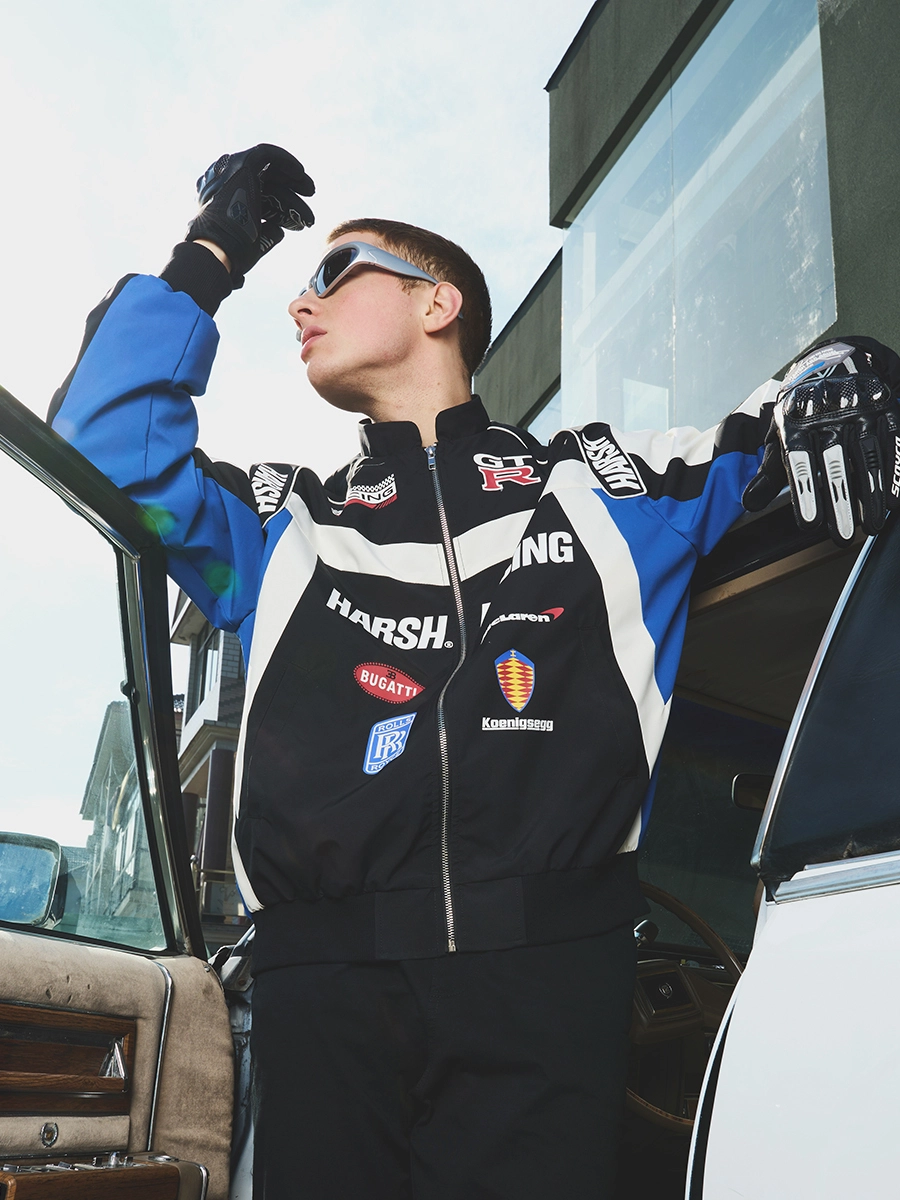 Куртка HARSHandCRUEL "Logomania" Racing Jacket