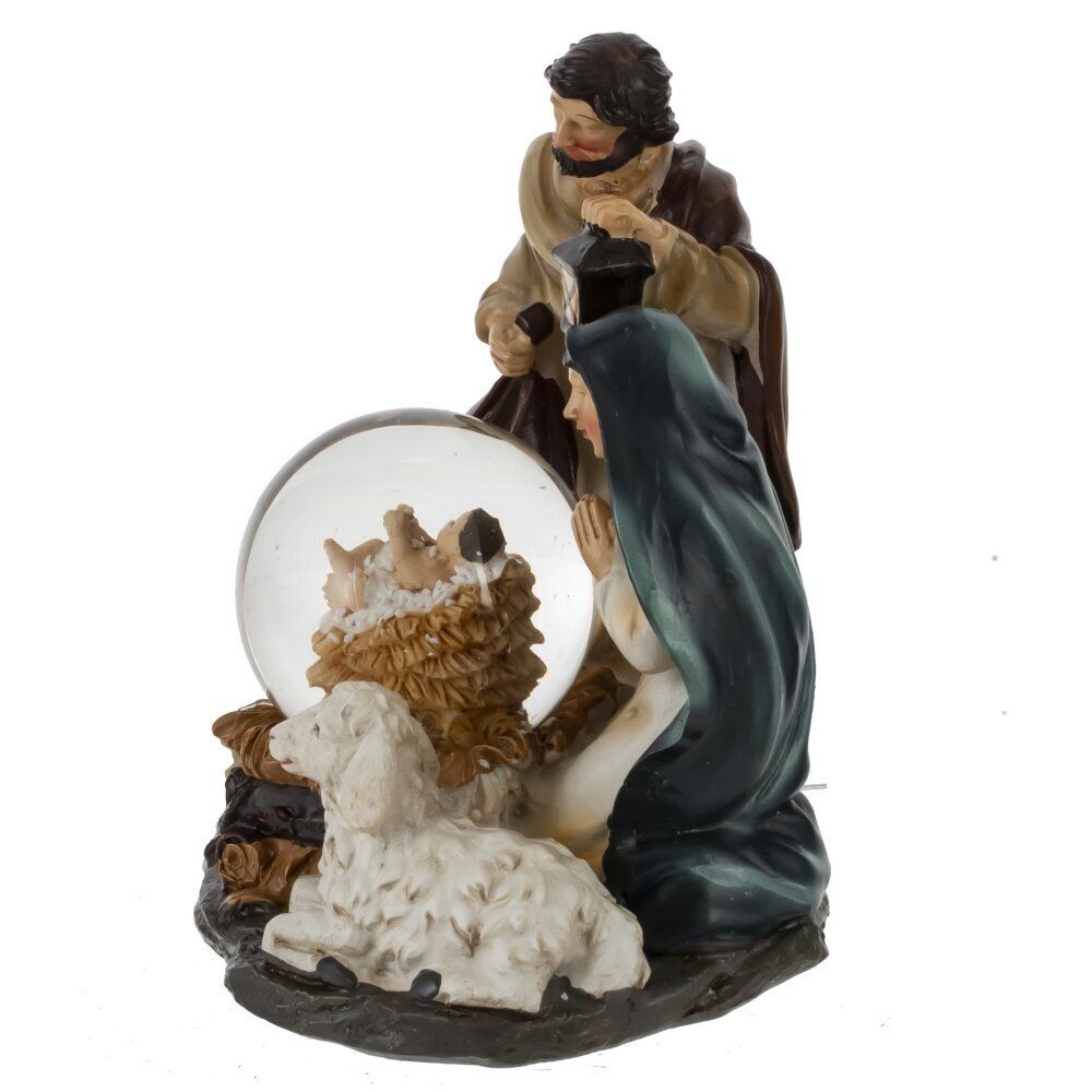 GAEM Фигурка декоративная "Рождество" в стекл шаре, L10 W8 H11 см