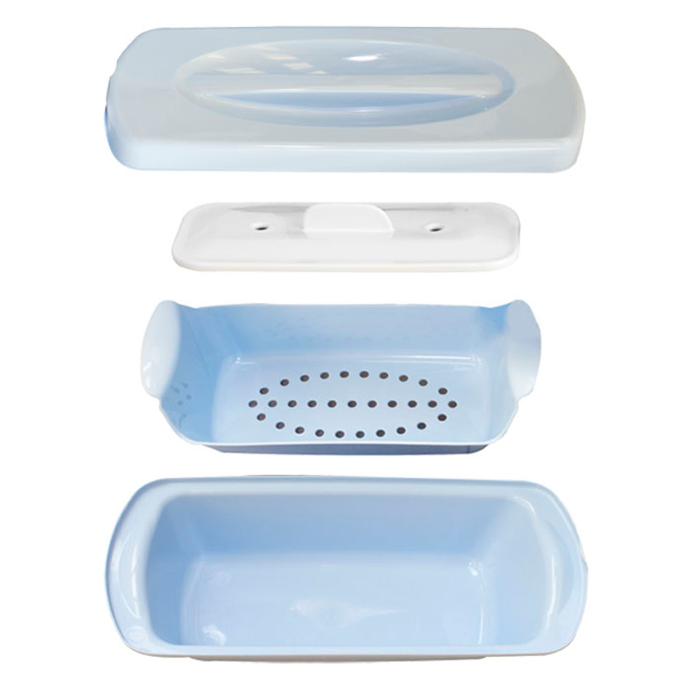 Контейнер КДС- 3, (06/2), 370х185х120, 3л, д/дезинфекции и стерилизации, Кронт