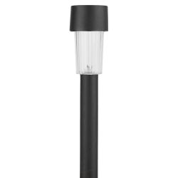 Светильник уличный ЭРА SL-PL30 на солнечной батарее пластик черный 30 см