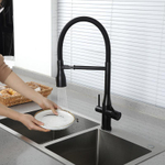 Смеситель для кухни с гибким изливом Gappo G4399-76