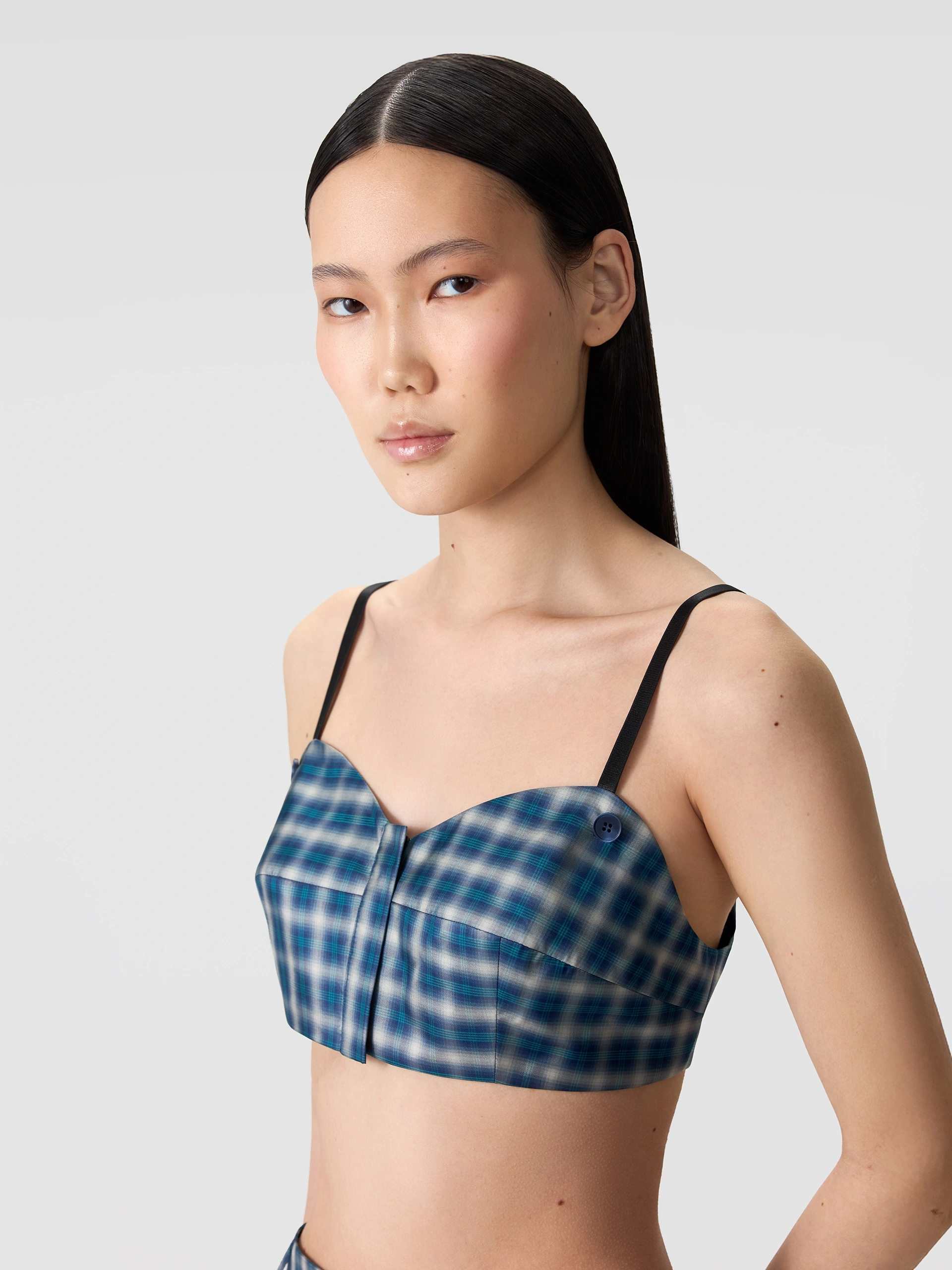 Кроп-топ с двойными лямками OLA OLA