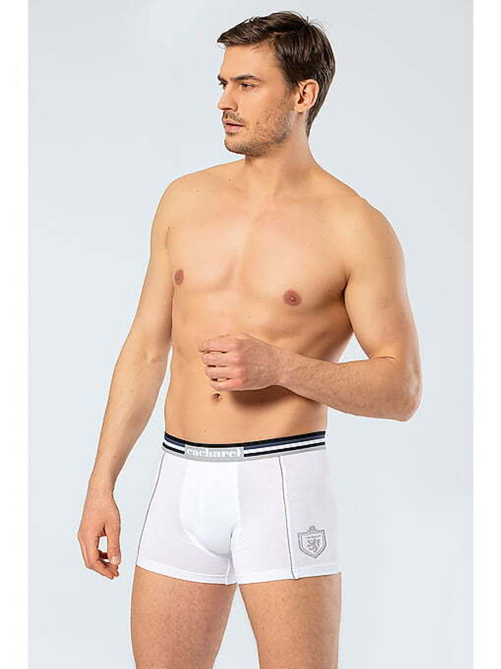 Трусы мужские боксеры. Набор из 2-х штук белый - черный