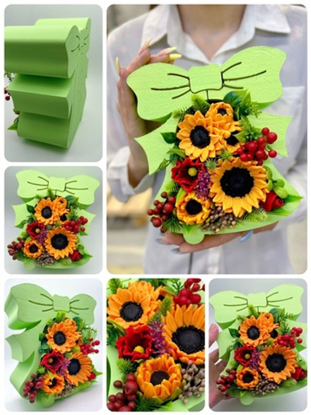 Букет «Колокольчик мятный»