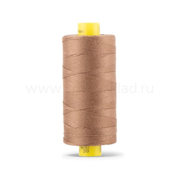 Нитка Gutermann Mara 30 (300 метров), 1 кат., для отстрочки | 180 золотистая охра
