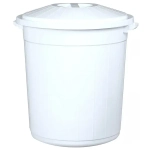 Бак 50л с крышкой (Белый)