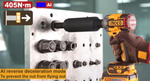 Набор шуруповерт и бесщеточный импульсный гайковерт INGCO CKLI20286 INDUSTRIAL 20В