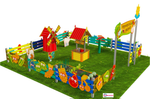 Игровая развивающая площадка Фермерский дворик Мини