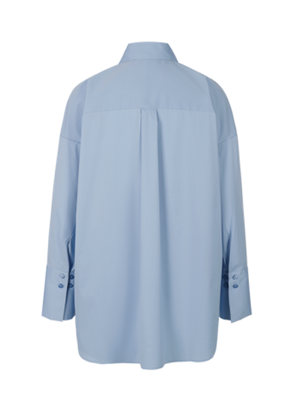 RIANI Рубашка oversize из хлопка удлиненная