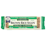 Edward & Sons, Цельнозерновые хрустящие хлебцы из бурого риса, с морскими водорослями тамари, 100 г (3,5 унции)