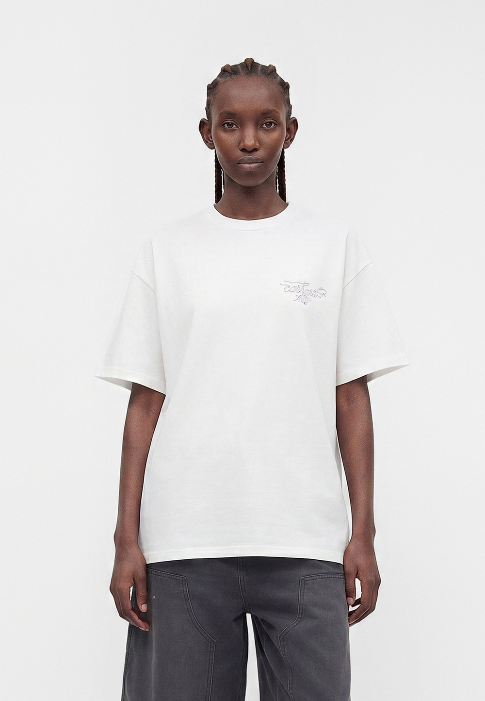 Carhartt WIP JULIA - Футболка с принтом - Белый