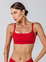 Топ цвет красный размер L