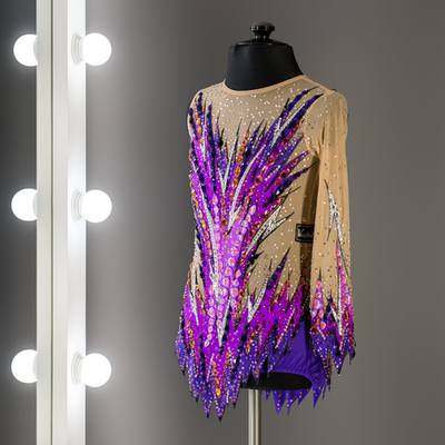 RG 00007 Купальник для художественной гимнастики