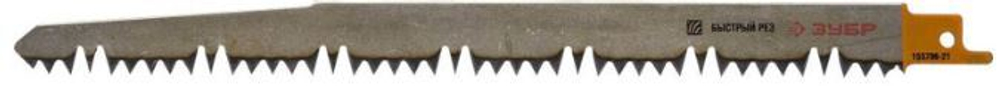 Полотно ЗУБР S1531L к саб эл.ножов Cr-V,спец закал зуб,быстр. грубый рез.