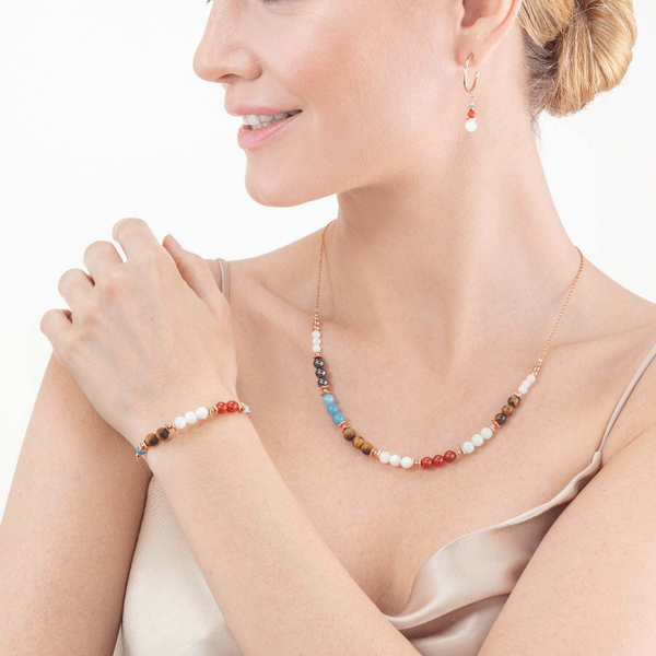 Серьги-пусеты Coeur de Lion Multicolor Boho 5075/21-1583 цвет мультиколор