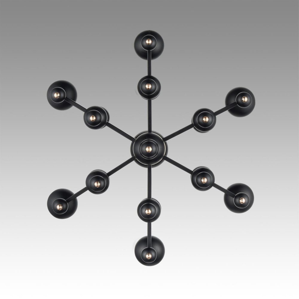 8106/6 MODERNI LN26 130 черный/золото, металл Люстра Е14 6*40W 220V NANA