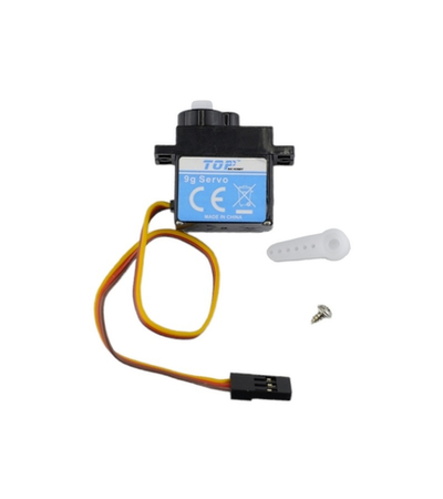 Сервомашинка 9g для планера Top RC Lightning 2100 (руль), провод 150мм