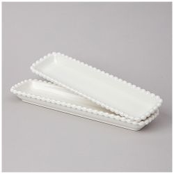 НАБОР БЛЮД LEFARD "PEARL" ПРЯМОУГ. 2 ШТ. 29*7,5*3 СМ (КОР=18НАБ.)