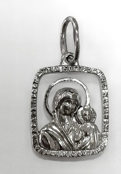 Ювелирная серебряная подвеска