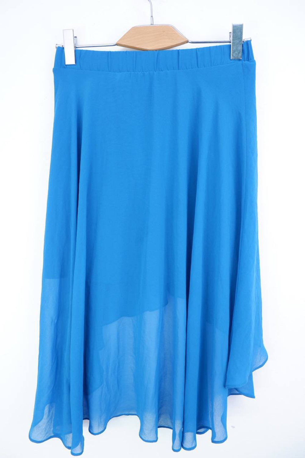 Юбка bebe ассиметричная, в насыщенном оттенке 42 размер