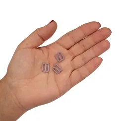 Крючок для бретели лавандово-серый 10 мм