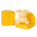 Игровой набор "Зайкин Домик. Спальня" (бирюз.)