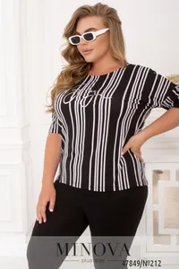 Блуза 212-Черный Minova