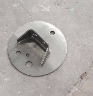 Верхний кронштейн передней пневмоподушки Sitrak C7H 6*4