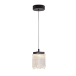 Подвесной светильник MD25020403-1A1 Matt black, LED/6.4W, 3000K dimmable
