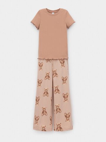 пижама  для девочки  К 1636/пралине,милые мишки