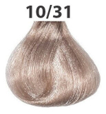 OLLIN SILK TOUCH 10/31 светлый блондин золотисто-пепельный 60мл Безаммиачный стойкий краситель для в