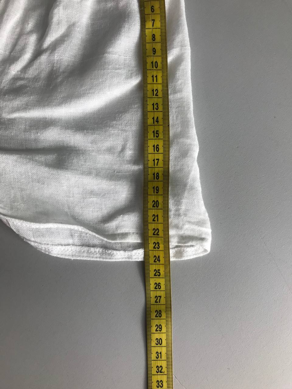 Блузка льняная практичная, визуально на 48/50 размер