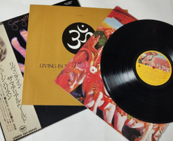 Винтажная виниловая пластинка LP George Harrison Living In The Material World (Japan 1973) (Obi Copy)