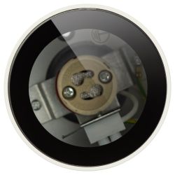 Светильник накладной ЭРА OL48 WH/BK под лампу MR16 GU10 IP44 черный/белый