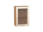 Шкаф верхний с 1-ой остекленной дверцей Валерия-М