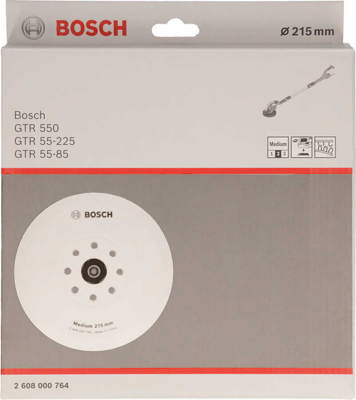 Шлифовальная тарелка для GTR 550 BOSCH 2608000764