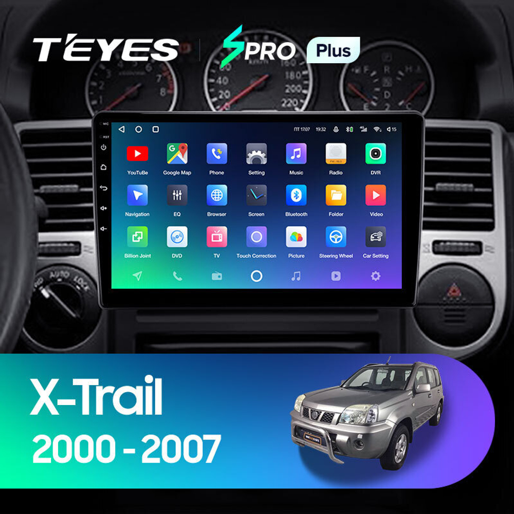 Teyes SPRO Plus 10.2" для Nissan X-Trail 2000-2007