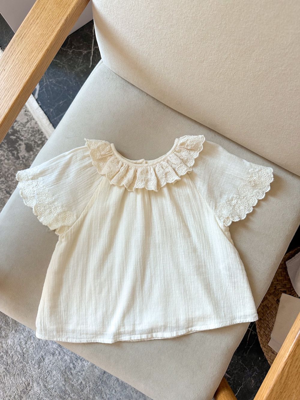 Хлопковая блузка Louise Misha, 98