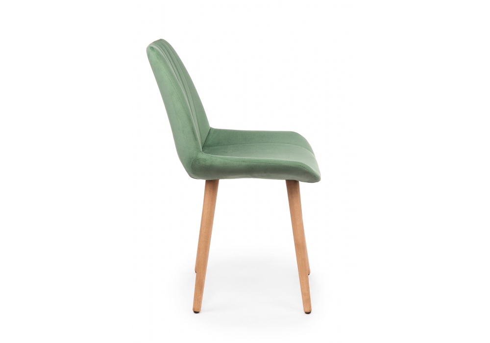 Стул деревянный Woodville Седа фисташковый (zd 651), светлое дерево np, ножки натуральные