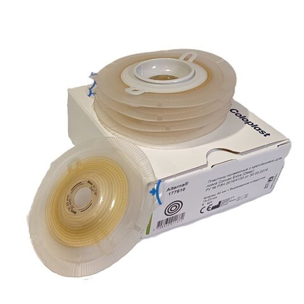 177610 Пластины конвексные Extra 40 мм 5 шт Coloplast Колопласт Convex Extra (Deep)