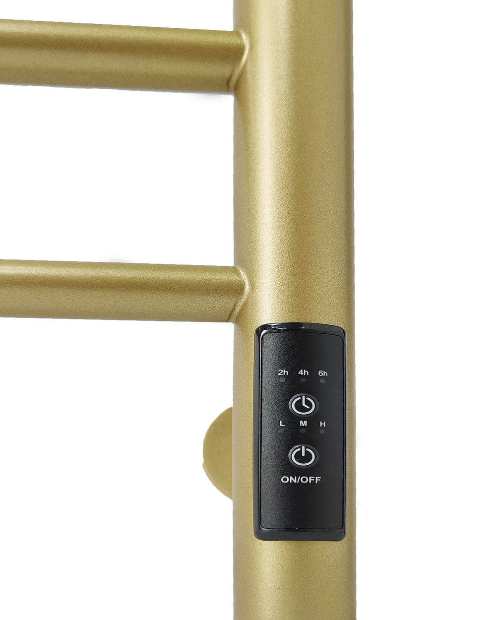 Полотенцесушитель электрический с/т Comfysan Luce EC-8 80/40, MAT GOLD RAL