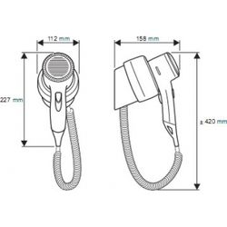 Настенный фен Valera Premium 1200 Compact Super (533.03/036)