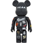 Дизайнерские игрушки BE@RBRICK F.C.R.B. x MLB (ALL TEAM), ALL TEAM 1000%