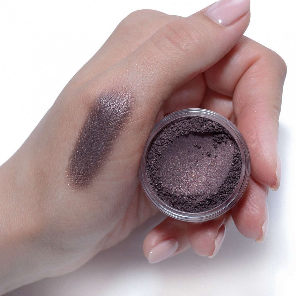 Тени для глаз Коллекция Северное сияние  ES521 Серовато-пурпурный 1,5 гр (Kristall Minerals Cosmetics)