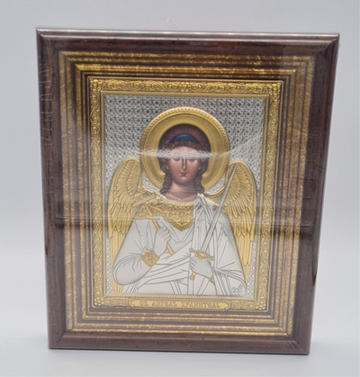 Икона подар. RS 4 RA-15 Ангел Хранитель риза(КовБ) 10669596