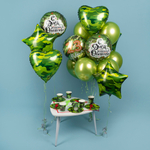 Фольгированный шар-сердце «Камуфляж», 46 см